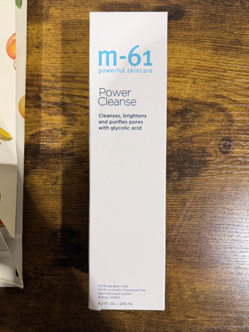M-61 Power Cleanse Glycolic Acid Facial Cleanser 8.2 oz 243 mL New in Box